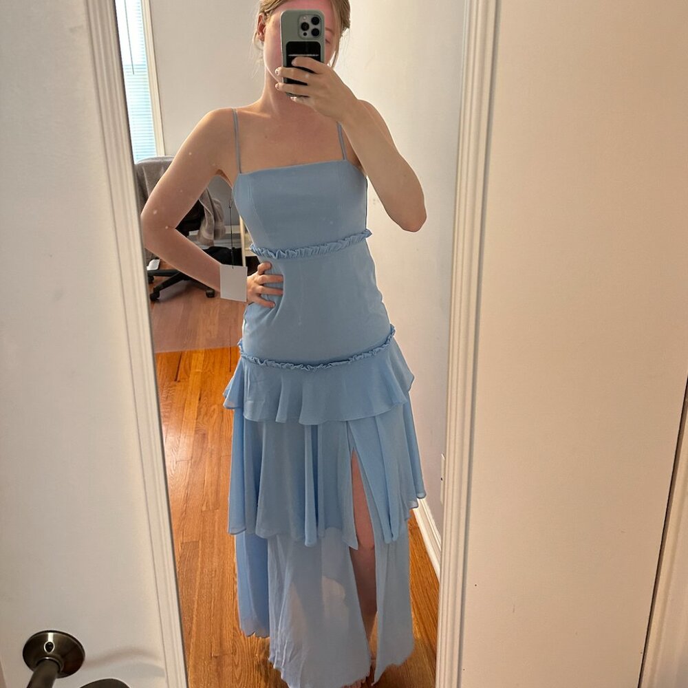 Majorelle Blue Maxi Dress